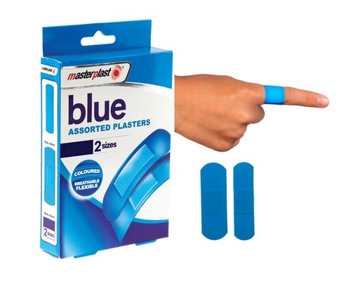 Blue catering plasters - 60,