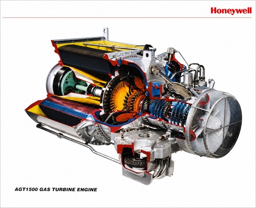Honeywell agt 1500 - gas, turbine