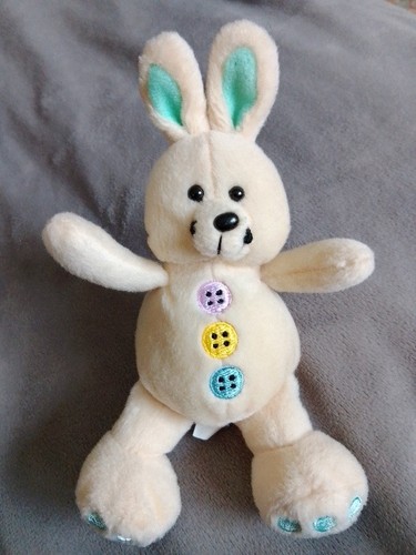 Vintage humatt buttons - buttons, bunny