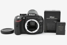 Read "N Mint!" S/C1,959 Nikon D5200 Black 24.1MP DSLR Camera Body Japan 20250930