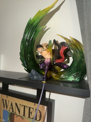 Zoro figure and - light, box