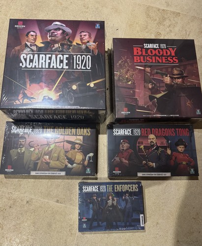 Scarface 1920 board game - board,