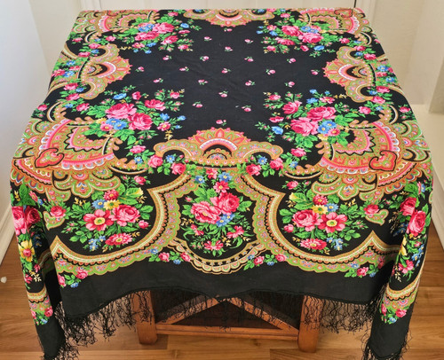 Vintage pavlovo posad - posad, wool