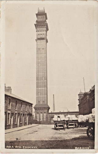 Darwen india mill chimney - darwen.,