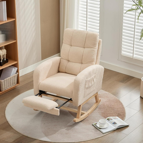 Nursery rocking chair - rocking,