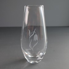 Orrefors Glass Crystal Etched