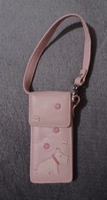 Pink Radley IPod case with strap and dog symbol 