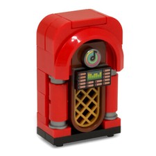 Juke Box - Music Jukebox for Pub, Diner, Restaurant | Kit Made With Real LEGO