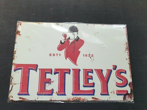 Tetley bitter metal - bitter, sign