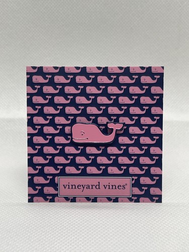 Vineyard vines pink whale pin - vineyard,