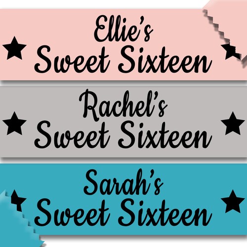 Personalised sweet sixteen - sweet,