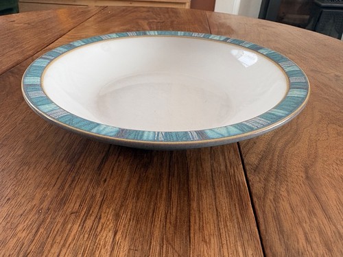 Denby azure coast - azure, rimmed