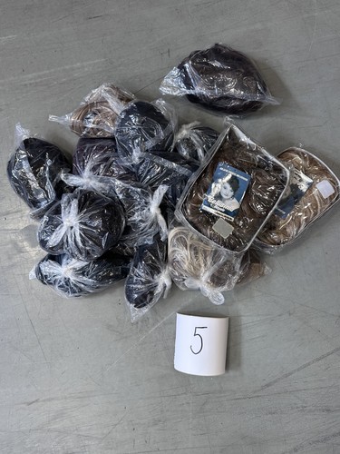 Job lot wigs hair pieces - pieces, /