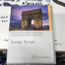 GENUINE MERCEDES COMAND APS SAT NAV NAVIGATION DVD DISC V5 2011/2012 EUROPE 