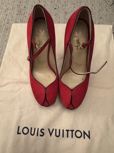 Ysl red shoes - ysl, 36.5