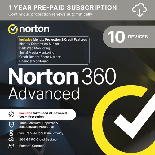Norton 360 advanced - 360,