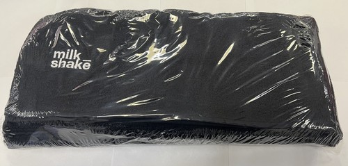 Milkshake black salon towels - milkshake,