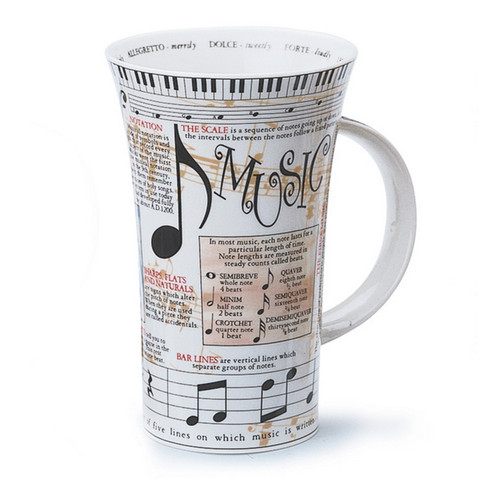 Dunoon glencoe music mug - glencoe,