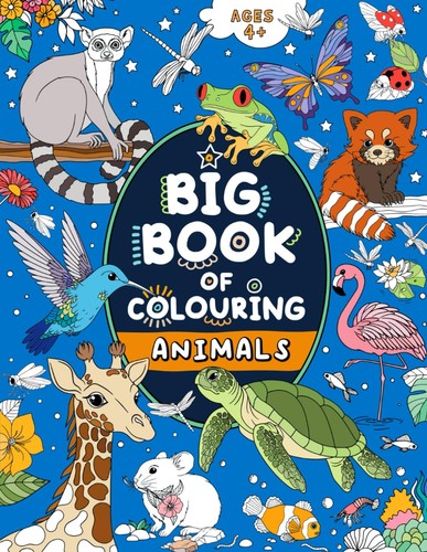 Big book colouring animals - big,