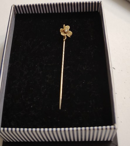 Vintage gold silver seed pearl - vintage,