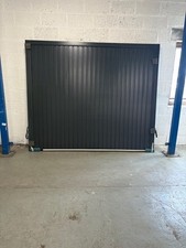 Vertical Ribbed Garage Door W2286mm x H1981mm Retractable. Framed. Panel Only