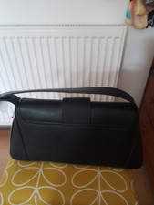 ladies black handbag Tu BNWT 