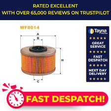 Fuel Filter fits RENAULT KANGOO 1.9D 1997 on Wix 7701043620 Quality Guaranteed