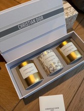 BNIB DIOR 3 x 85g CANDLES