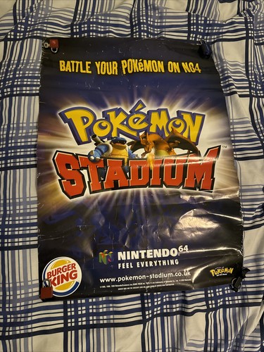 Pokemon stadium 1999 rare n64 - stadium,