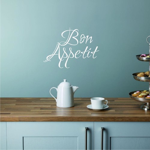 Bon appetit kitchen wall - bon,
