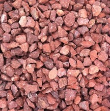 25KG BAG Decorative Aggregate RED GRAVEL CHIPPINGS 20mm | NEXT DAY DELIVERY