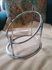 VINTAGE ELKINGTON & CO. SILVER PLATED MEAT OR HAM CARVING STAND 1934