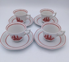4 x Wedgwood Georgetown Coffee