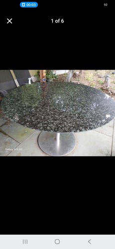 Granite and stainless steel