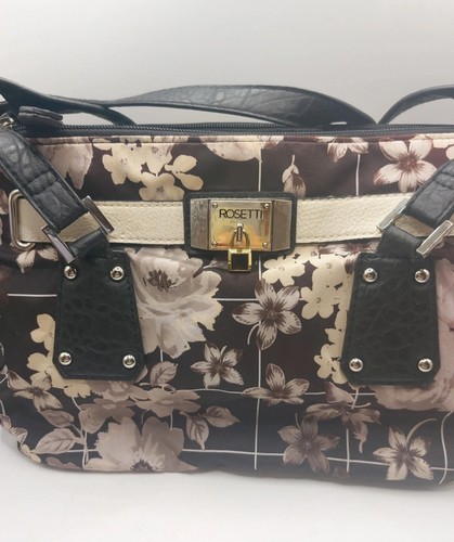 Rosetti floral crossbody brown - crossbody,