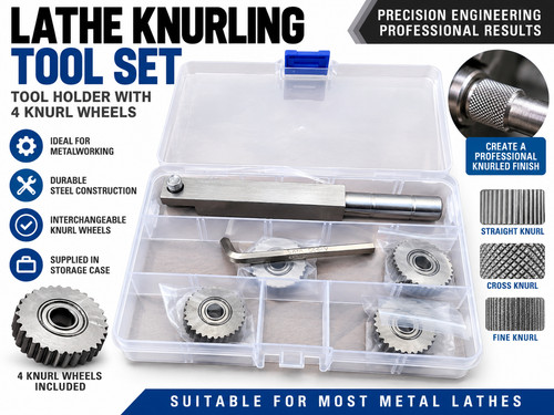 Lathe knurling tool holder - knurling,