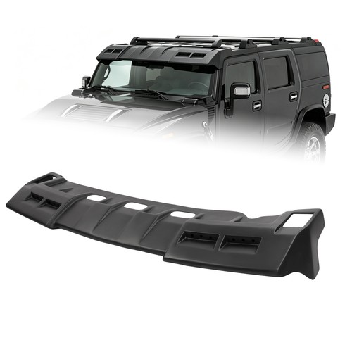 Front roof sun visor spoiler - front,