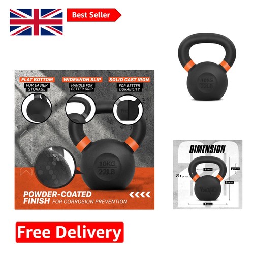 Durable 10kg powder coated - durable, powder-coated
