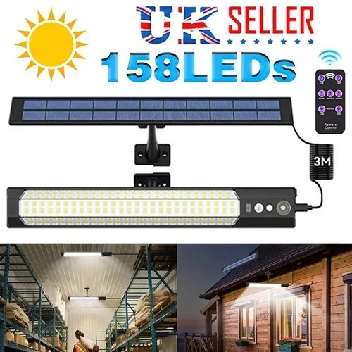 158led solar powered - 158led,