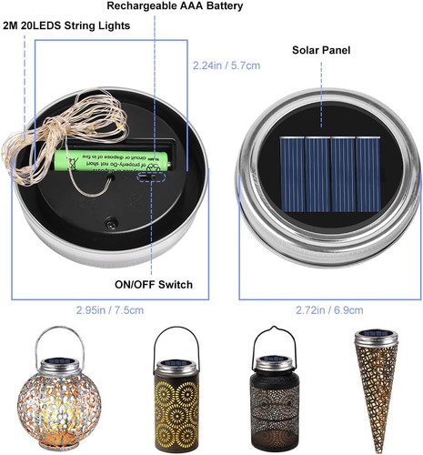 Pack solar mason - 6,