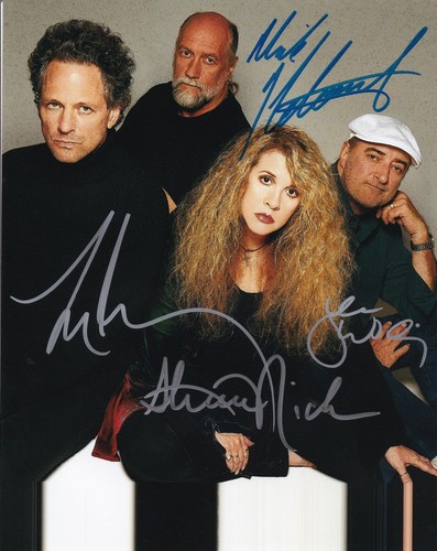 Fleetwood mac signed 8x10 - mac,