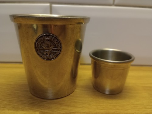 Camelot pewter cups - 2, cups.