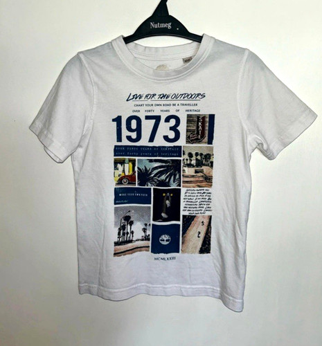 Timberland white graphic print - timberland,