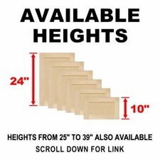 Unfinished Maple Shaker