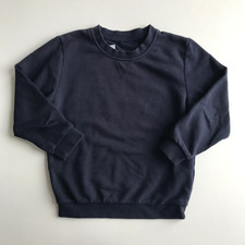 Navy Blue School Crewneck Jersey