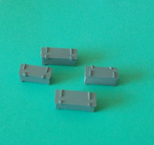 Set of 4 Ships Lockers in 1/48 Scale. Model Boat Fittings.
