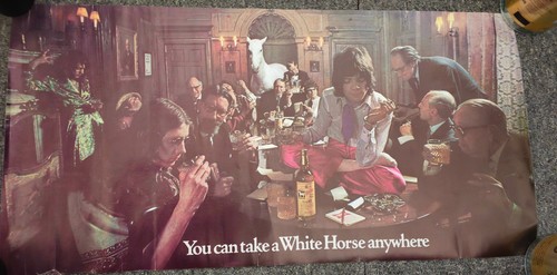 Vintage 1970s white horse - 1970s,
