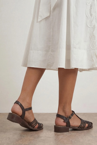 Oasis brown sandals womens - oasis,