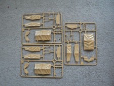 Italeri 1/72 scale Desert Tents #6148 - 3 off tents;unboxed,a/f......