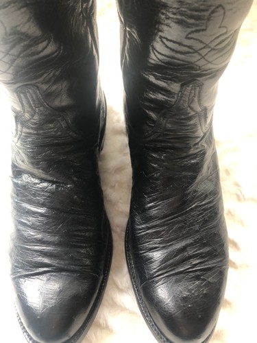Lucchese vintage restored hand - lucchese,